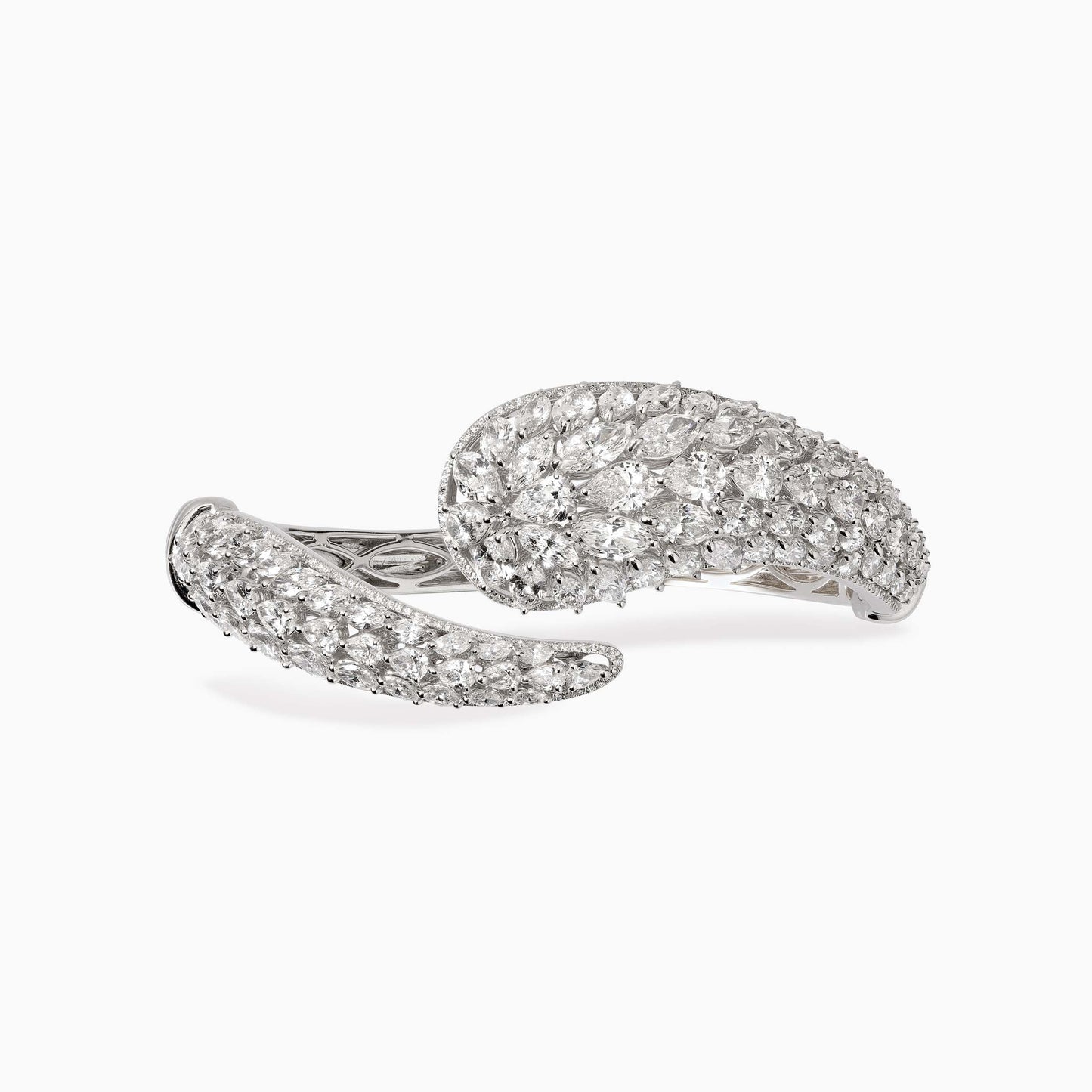 White Diamond Bangle - Fine Jewellery - ALIEL