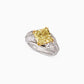 Yellow and White Diamond Ring - High Jewellery - ALIEL