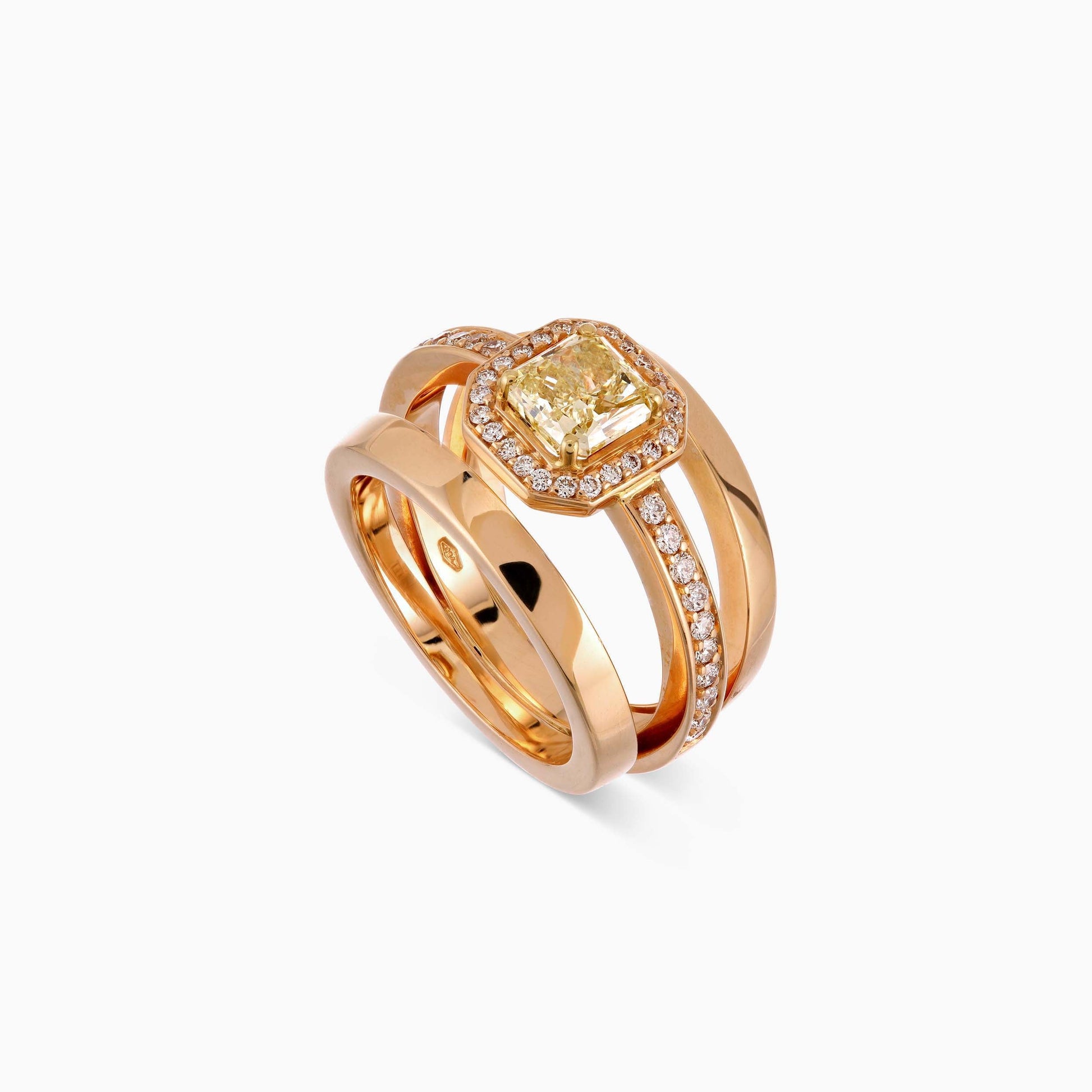 Yellow Diamond Ring - High Jewellery - ALIEL