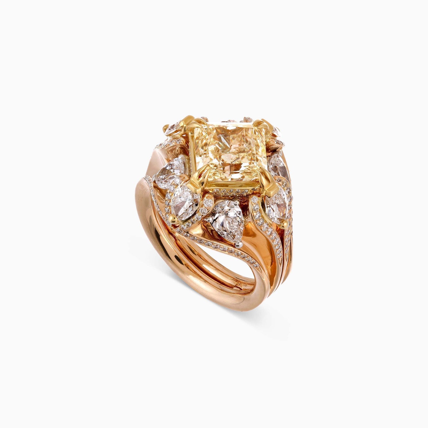 Yellow Diamond Ring - High Jewellery - ALIEL