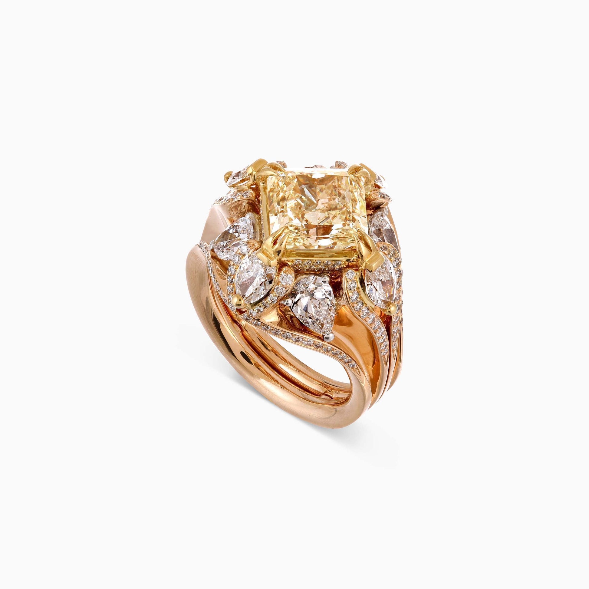 Yellow Diamond Ring - High Jewellery - ALIEL