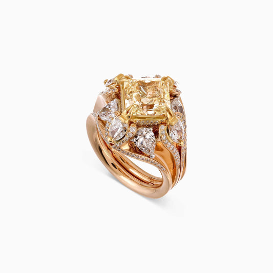 Yellow Diamond Ring - High Jewellery - ALIEL
