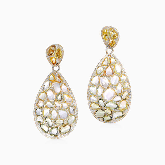 Yellow Sapphire Earrings - High Jewellery - ALIEL